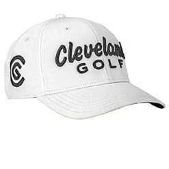 Cleveland Structured Golf Hat -Golf Club Sales ClevelandStructuredhat White0