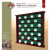 Golf Ball Display Cabinet - 49 Golf Balls -Golf Club Sales ClubHouseGolfBallDisplay 49a