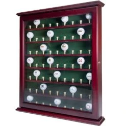 Clubhouse Collection Executive Golf Ball Display Cabinet -Golf Club Sales ClubHouseGolfBallDisplay Executive4