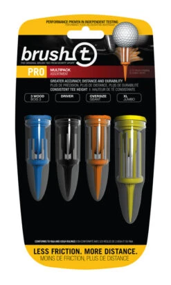 Brush-t Golf Original Brush Tees -Golf Club Sales Combo 4