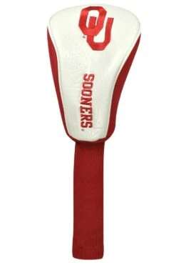 Team Golf NCAA Collegiate Driver Headcovers -Golf Club Sales Ergonomix Driver Covers Oklahoma U