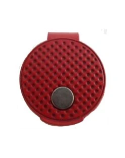 Evergolf Round Magnetic Ball Marker Hat Clip -Golf Club Sales EverGolf Round Cap Clip Red