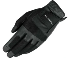 Maxfli Universal Fit Color Golf Gloves -Golf Club Sales Fit Glove Black 1