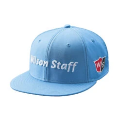 Wilson Staff Golf Flat Brim Tour Caps - Assorted Colors -Golf Club Sales Flat Brim Blue 1