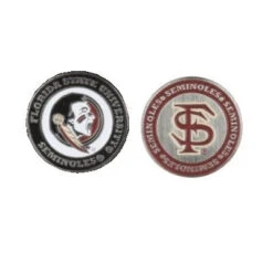 NCAA Double Sided Collegiate Golf Ball Marker Coins -Golf Club Sales FloridaState1