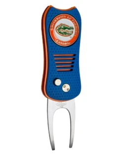 Team Golf Retractable Switchblade Switchfix Divot Tool Ball Marker - NCAA -Golf Club Sales Florida Gators Switchfix 44448 113