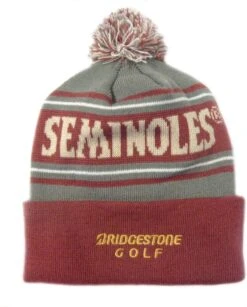 Bridgestone Golf NCAA Beanies Caps -Golf Club Sales Florida State Seminoles 2