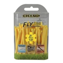 Champ Fly Tees 2.75" Plastic Golf Tees 20 Champ Fly Tees 2.75" Plastic Golf Tees -Golf Club Sales Flytee 234 30 YellowPlain 92522 600px 1800x1800 3d7fc253 d67a 4197 968d 508e277699d8