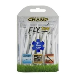 Champ Fly Tees 3.25" Plastic Golf Tees 13 Champ Fly Tees 3.25" Plastic Golf Tees -Golf Club Sales Flytee 3.25 white