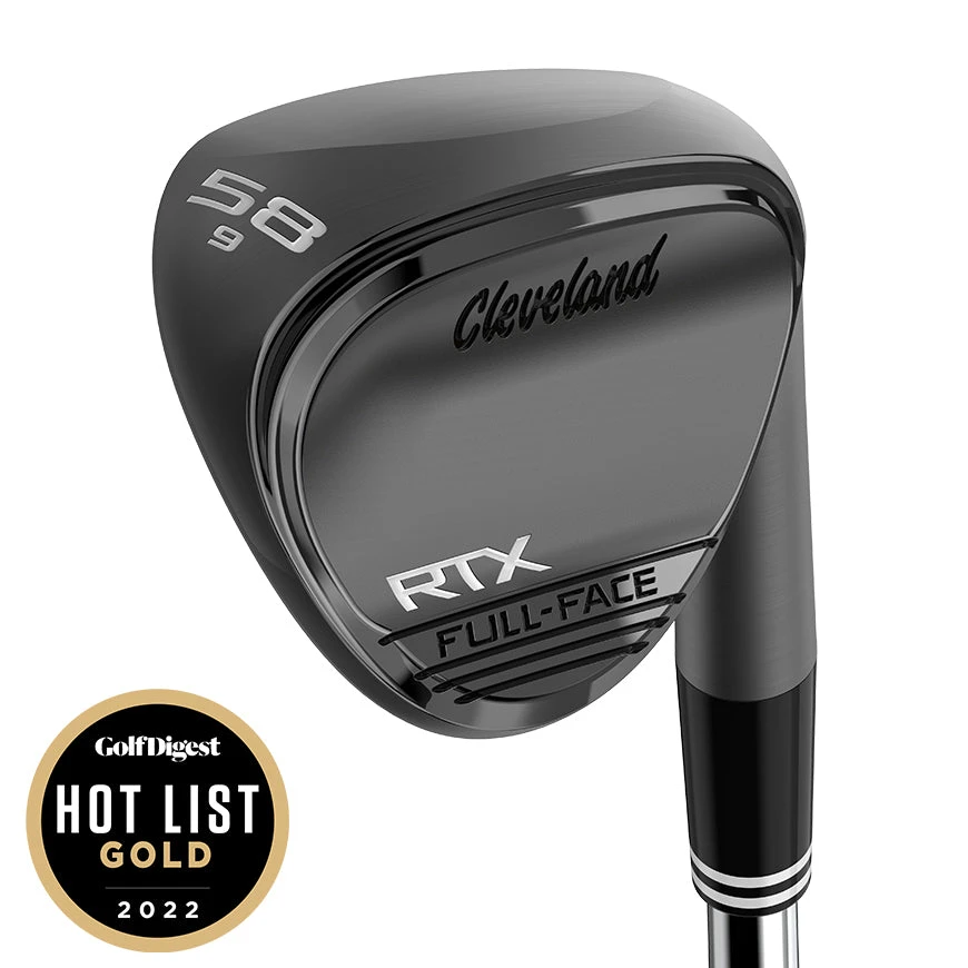 Cleveland Golf RTX Full-Face Black Satin Wedge 3 Cleveland Golf RTX Full-Face Black Satin Wedge