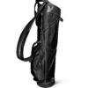 Sun Mountain Golf Leather Sunday Carry Bag -Golf Club Sales G823663LeatherSundayBlack White