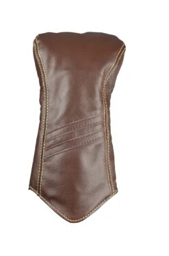 Sun Mountain Golf Leather Head Covers -Golf Club Sales G823717Brown KhakiStripe