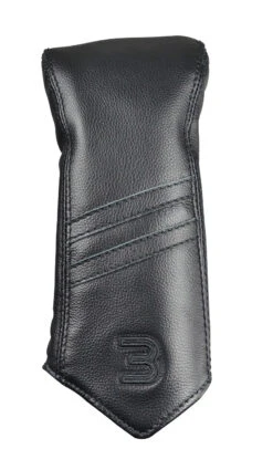 Sun Mountain Golf Leather Head Covers -Golf Club Sales G823816BlackStripe3