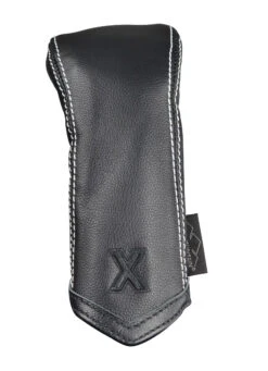 Sun Mountain Golf Leather Head Covers -Golf Club Sales G823854Black WhiteChevronX