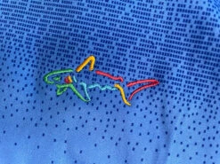 Greg Norman Play Dry Golf Polo -Golf Club Sales GNPoloBlue3