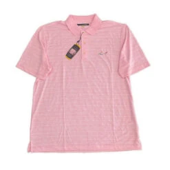 Greg Norman Play Dry Golf Polo -Golf Club Sales GregNorman PlayDryPolo Pinkv2