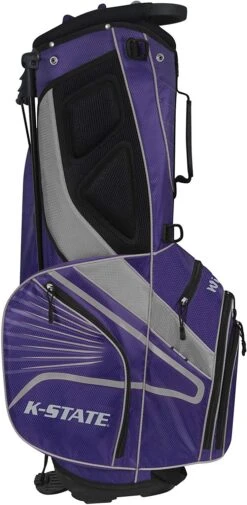 NCAA Collegiate The Gridiron III Team Effort Stand Bag -Golf Club Sales Gridiron III Stand Bag Kansas State 2