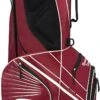 NCAA Collegiate The Gridiron III Team Effort Stand Bag -Golf Club Sales Gridiron III Stand Bag Oklahoma Sooners 2