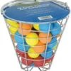 Intech Range Bucket With 48 Multi-Color Foam Golf Balls -Golf Club Sales Intech Foam Practice Golf Ball and Basket 48