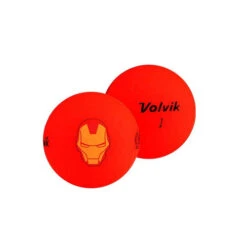 Volvik Marvel Avengers 5 Golf Balls Character Pack -Golf Club Sales IronManBall