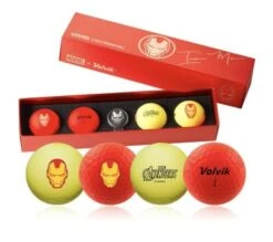 Volvik Marvel Limited Edition Marvel Golf Ball Gift Packs -Golf Club Sales Iron Man