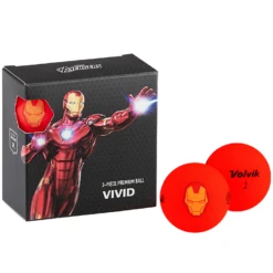 Volvik Marvel Character Golf Ball 4 Pack -Golf Club Sales Iron Man Square f6081a14 2c4c 4d45 a28a de131575e716