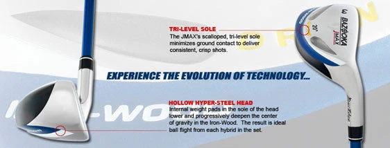 Tour Edge Bazooka JMax Draw Ironwoods (Left Hand Only) 5 Tour Edge Bazooka JMax Draw Ironwoods (Left Hand Only) - Image 3