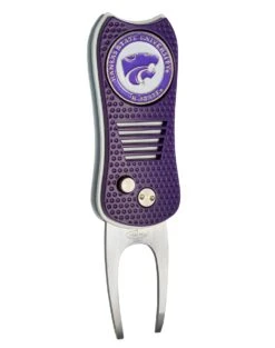 Team Golf Retractable Switchblade Switchfix Divot Tool Ball Marker - NCAA -Golf Club Sales KansasState Wildcats Switchfix 44448 123