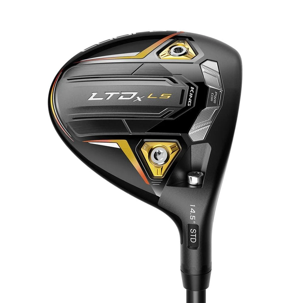 Cobra Golf LTDx LS Fairway Woods - Matte Black / Gold Fusion 3 Cobra Golf LTDx LS Fairway Woods - Matte Black / Gold Fusion