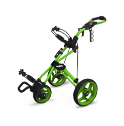 Clicgear Golf 3-Wheel Rovic Junior Push Cart Model RV3J -Golf Club Sales Lime