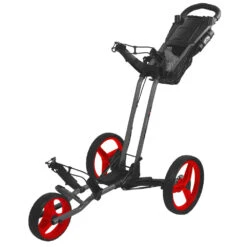 Sun Mountain Pathfinder PX3 Golf Push Carts -Golf Club Sales MagneticGreyRed