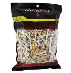 Maxfli 2.75" Golf Tees -Golf Club Sales MaxfliTees 2.75 500ct