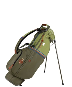 Sun Mountain 2023 Sonnenalp Mid-Stripe Single Strap Stand Bag -Golf Club Sales MidStripe N230202 loden moss inferno
