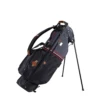 Sun Mountain 2023 Sonnenalp Mid-Stripe Single Strap Stand Bag -Golf Club Sales MidStripe N230204 black gunmetal red