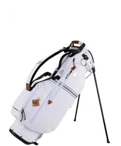Sun Mountain 2023 Sonnenalp Mid-Stripe Single Strap Stand Bag -Golf Club Sales MidStripe N230208 white