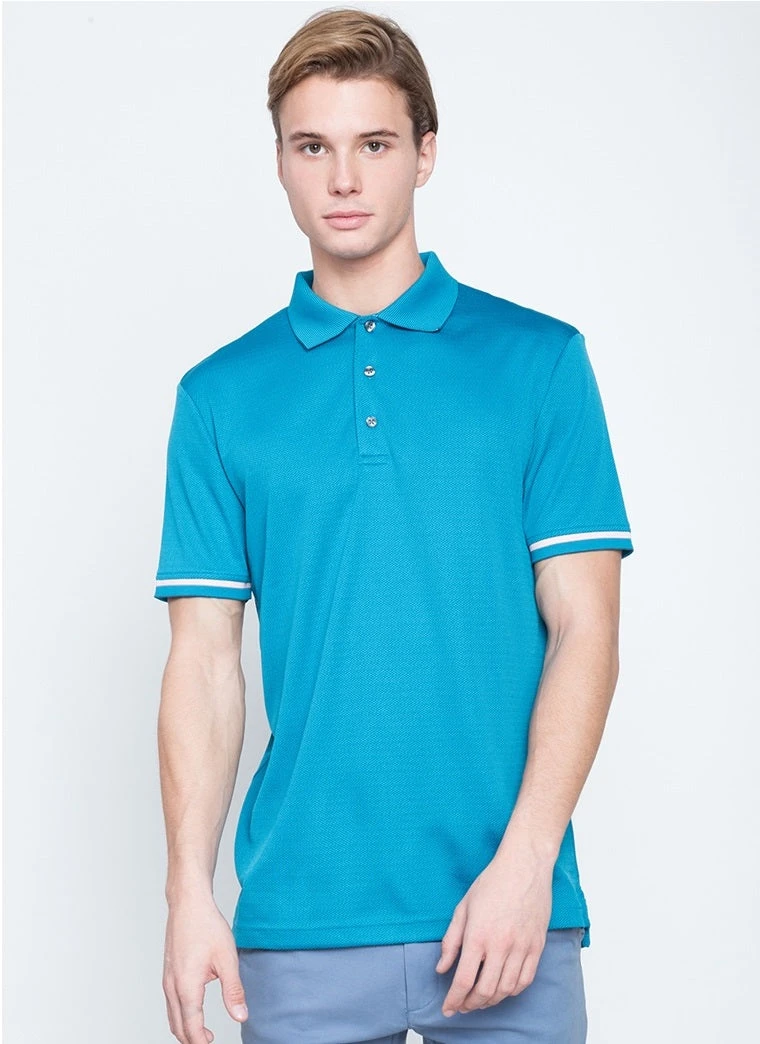 Callaway Jack Nicklaus Black Label By Perry Ellis Mini Jacquard Polo Shirts 5 Callaway Jack Nicklaus Black Label By Perry Ellis Mini Jacquard Polo Shirts - Image 3