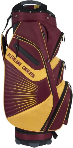 NBA The Bucket II Team Effort Cart Bag -Golf Club Sales NBA Cart Bag Cavaliers 2