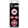WinCraft Team Effort Collegiate Ball Marker Set -Golf Club Sales NCAAballmarkerset pokerchip Arkansas