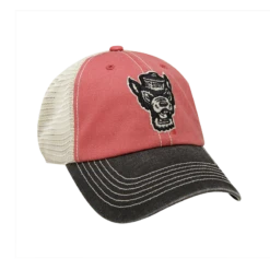 Bridgestone NCAA Relaxed Fit Mesh Hats -Golf Club Sales NCState