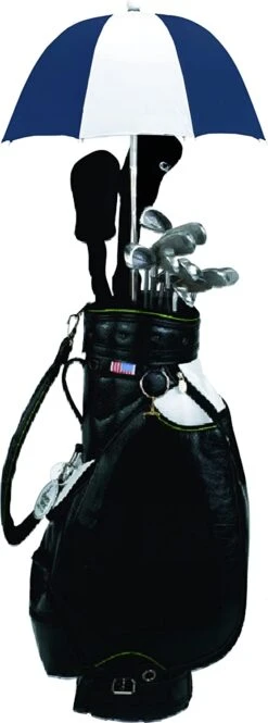 Rain Caddy Golf Bag Umbrella -Golf Club Sales NavyWhite0