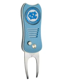 Team Golf Retractable Switchblade Switchfix Divot Tool Ball Marker - NCAA -Golf Club Sales NorthCarolina TarHeels Switchfix 44448 138