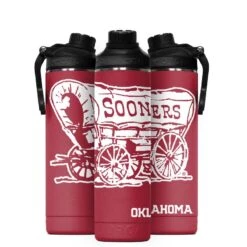 Orca NCAA Mascot 22 Ounce Hydra Hot Cold Bottle -Golf Club Sales Oklahoma H22MSUOK Hydra22 Mascot Crimson Trio 800x f10a5bf9 908b 41e4 ba03 9e0b7258e897