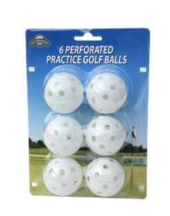 OnCourse Golf Perforated Practice Golf Balls -Golf Club Sales OnCourse Perferated Golf Balls 13011