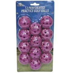 OnCourse Golf Perforated Practice Golf Balls -Golf Club Sales OnCourse Perferated Golf Balls 13071