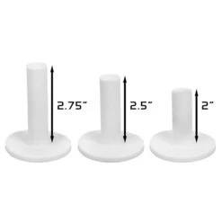 Orlimar Golf Rubber Driving Range Tees -Golf Club Sales Orlimar Rubber Golf Tee Pack 2