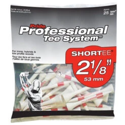 Pride Professional Tee System ProLength Golf Tees -Golf Club Sales PTS ProLength Red 25