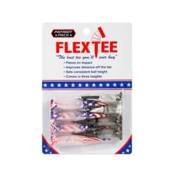 FlexTee Flexible Golf Tees - 8 Pack - Multi Heights -Golf Club Sales PatriotFlexTee8pack