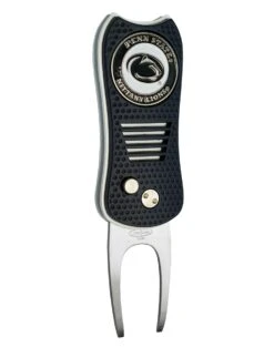 Team Golf Retractable Switchblade Switchfix Divot Tool Ball Marker - NCAA -Golf Club Sales PennState NittanyLions Switchfix 44448 145