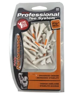 Pride Performance Plastic PTS Golf Tees -Golf Club Sales Pride Performance PTS 112 White 30ct 87887