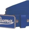 Puma Script Fitted Golf Belt 1 Puma Script Fitted Golf Belt -Golf Club Sales Puma Script Fitted Belt Strong Blue
